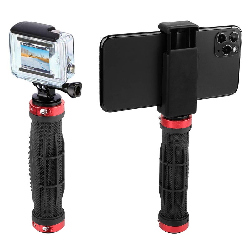 ChromLives Camera Handle Grip Mount, ChromLives 1/4'' Camera Stabilizer, DSLR Top Handheld Grip with 1/4'' Male Screw for Digital Video Camera Camcorder Action Camera LED Video Light Smartphone 2Pack - Image 2
